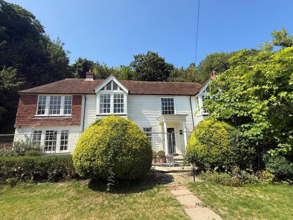 Lot: 119 - DETACHED HOUSE AFFECTED BY LANDSLIP - Front of property